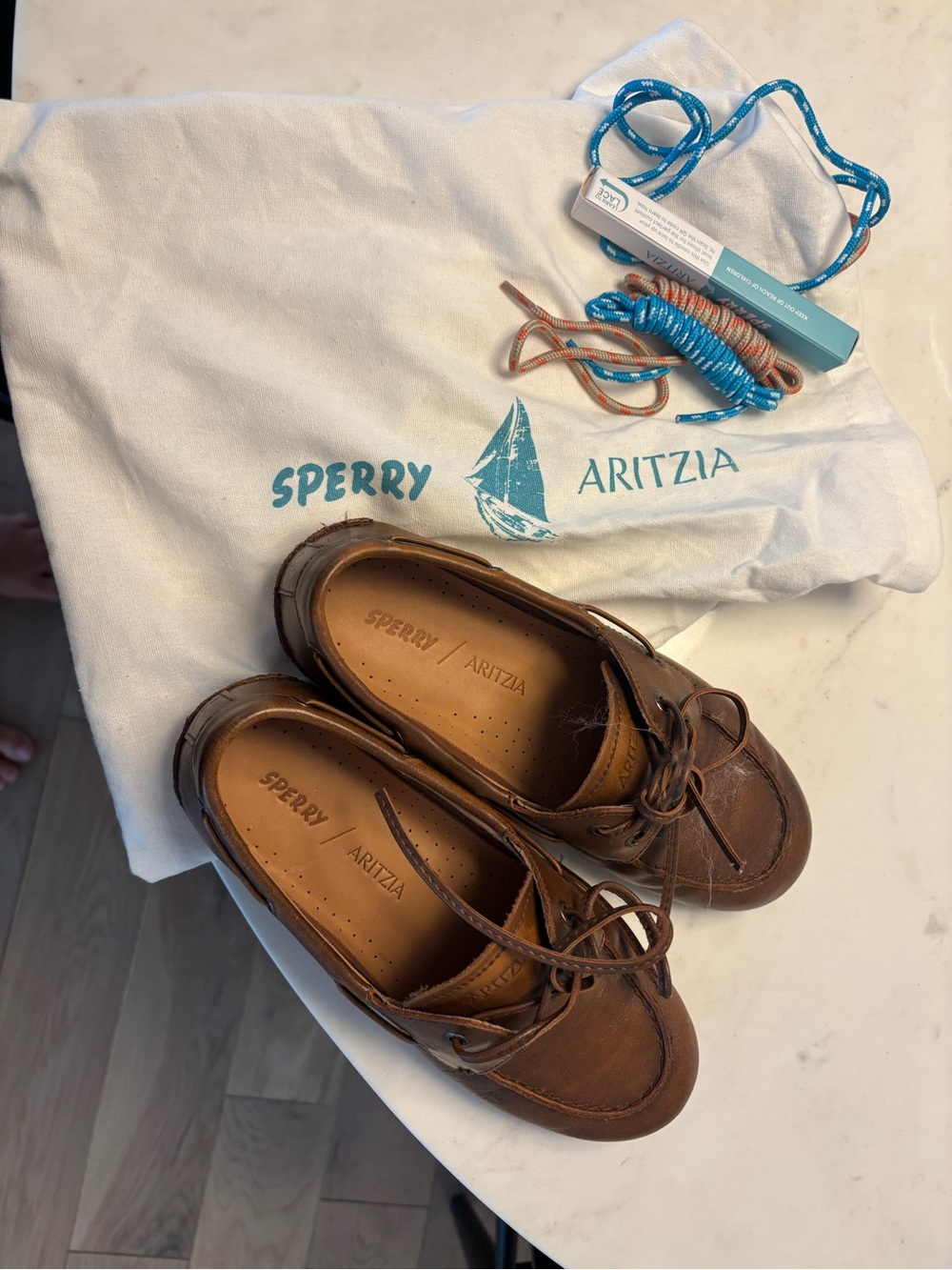 Sperry Brown Leather Boat Shoes Flats